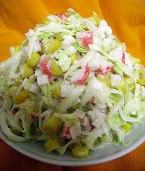 Салат из капусты с крабовыми палочками coochelper.ucoz.com