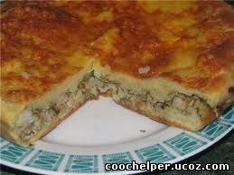 Заливной пирог с мясом, картофелем и сыром coochelper.ucoz.com