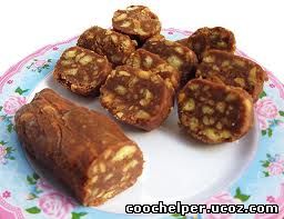 Тортик «Колбаска» coochelper.ucoz.com