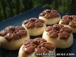 Желе из топленого молока с шоколадом coochelper.ucoz.com