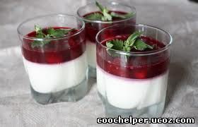 Десерт с рикоттой, брусникой и печеньем coochelper.ucoz.com