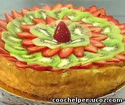 Творожно-фруктовый торт «Удовольствие для ангелов» coochelper.ucoz.com