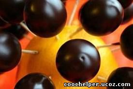 Десерт «Виноград в шоколаде» coochelper.ucoz.com