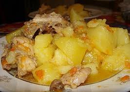 Картошка, тушенная с курицей coochelper.ucoz.com